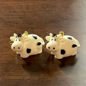 Cow Earrings